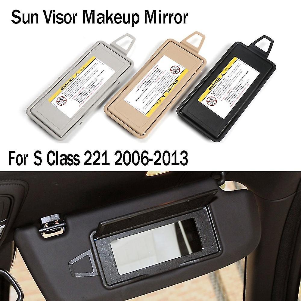 Interior Sun Shade Visor Makeup For S Class W221 2006-2013 Gray Right