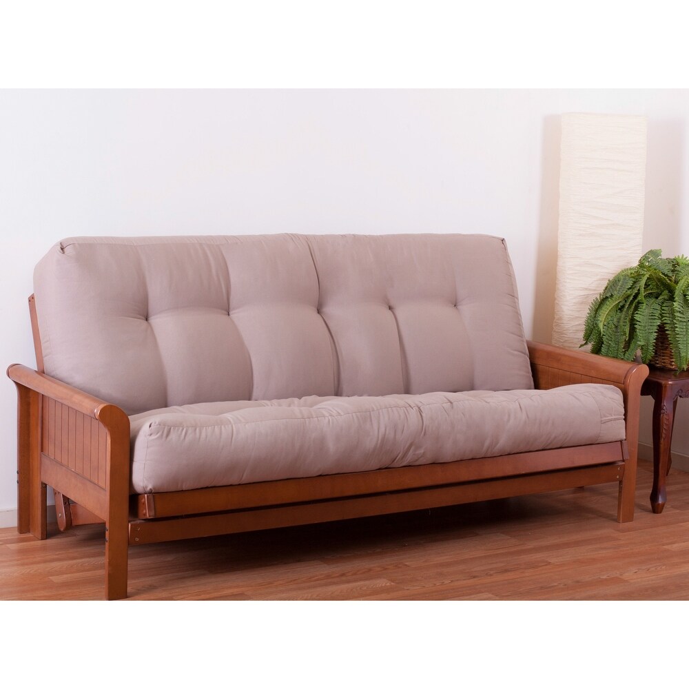 9 inch Thick Twill Futon Mattress (Twin  Full  or Queen)