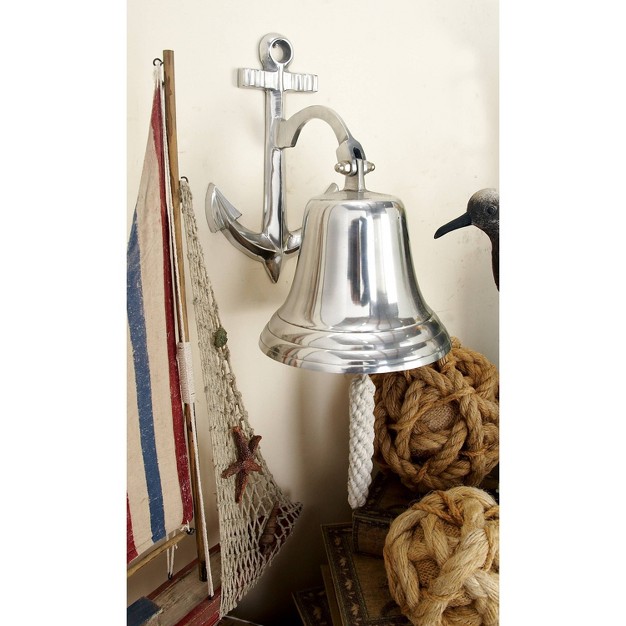 Coastal Aluminum Nautical Wall Decor Silver Olivia amp May