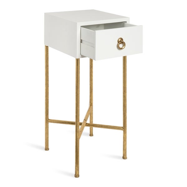 Kate and Laurel Decklyn Wood Accent Table - 12x12x30