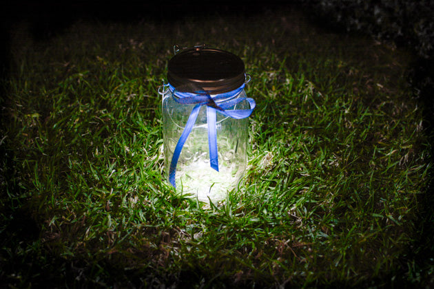 Solar Mason Jar Lid - LED Mason Jar Lights for Glass Mason Jars and Garden Decor， Solar  Mason Jar Lid with Led Light(1pc)