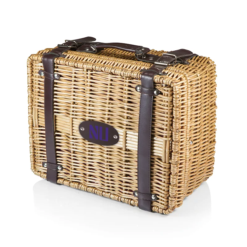 Picnic Time Northwestern Wildcats Champion Picnic Basket Set