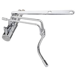 Brondell Side-Mounted All Metal Adjustable Spray Wand Dual Temperature Non- Electric Bidet Attachment in Chrome SMB-25