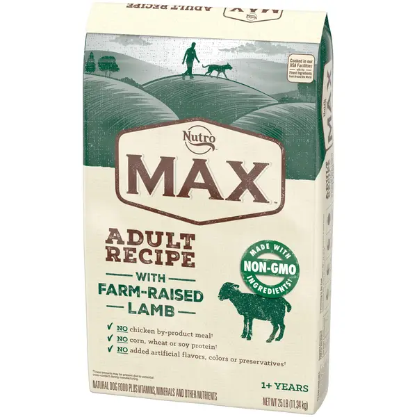 Nutro Max 25lb Max Lamb Adult Dog Food