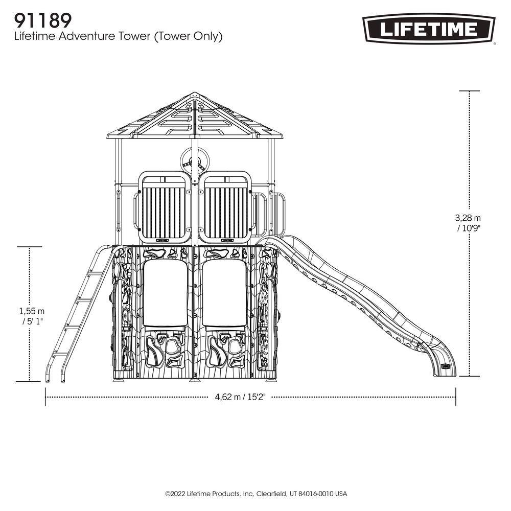 Lifetime Adventure Tower (Tower Only) 91189