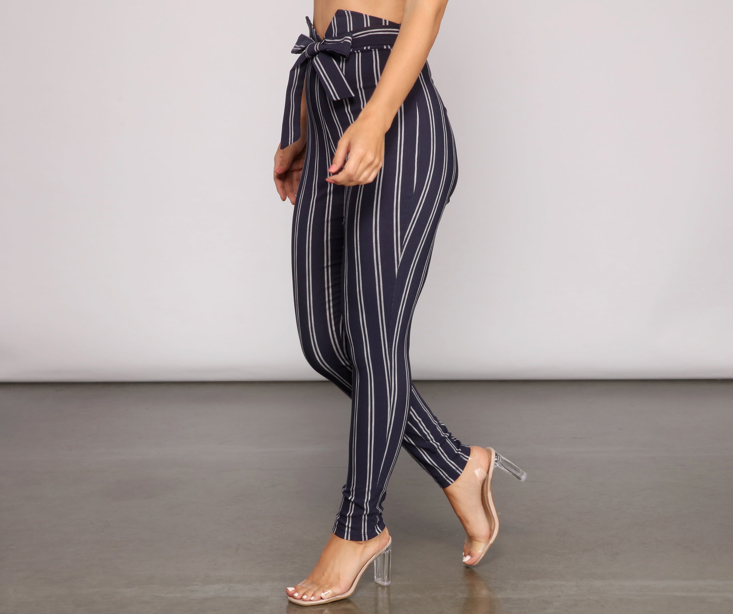 Nautical Vibes Tie-Waist Pants