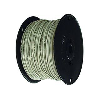 Southwire 500 ft. 18 White Solid CU TFN Fixture Wire 26978706