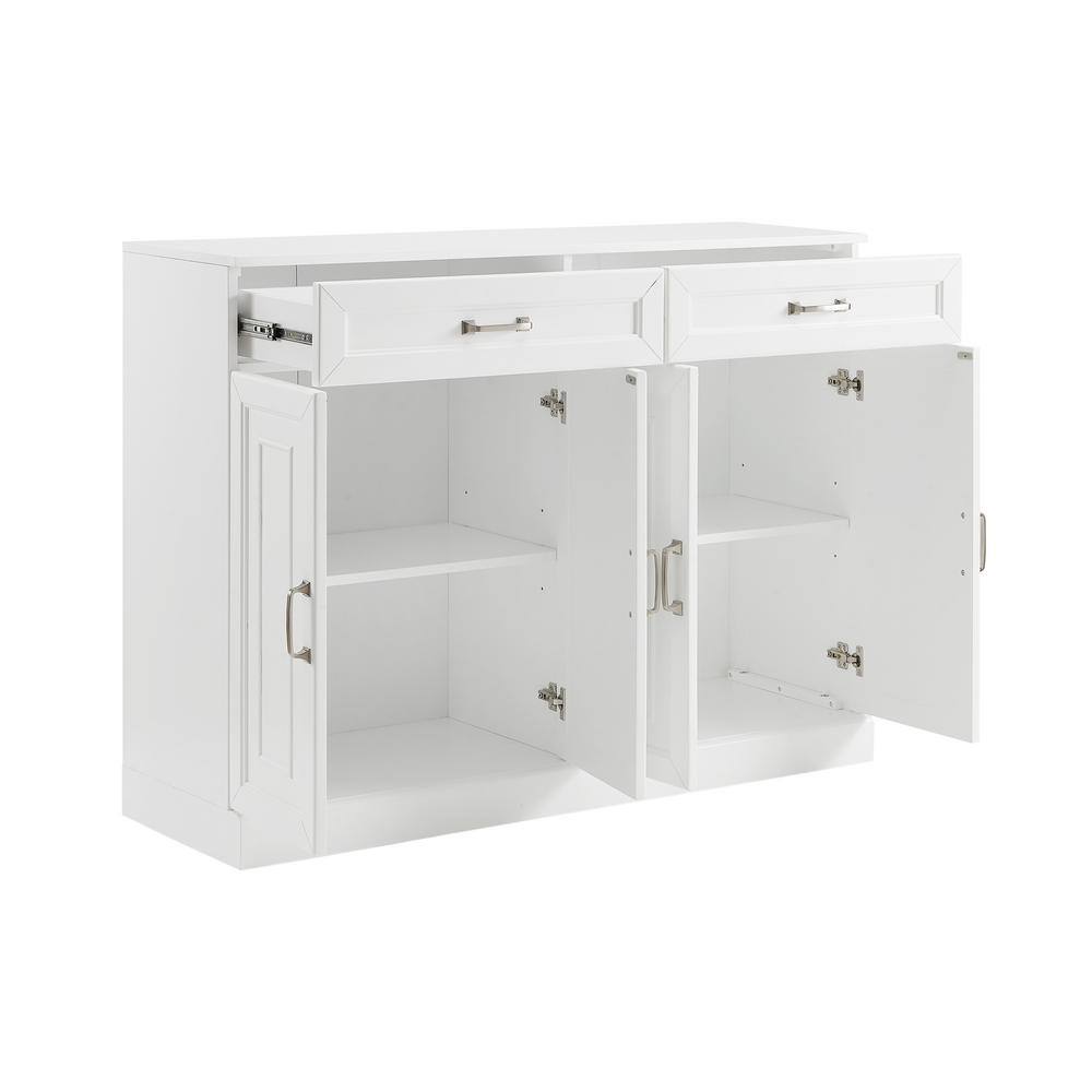 CROSLEY FURNITURE Stanton White Sideboard CF4213-WH