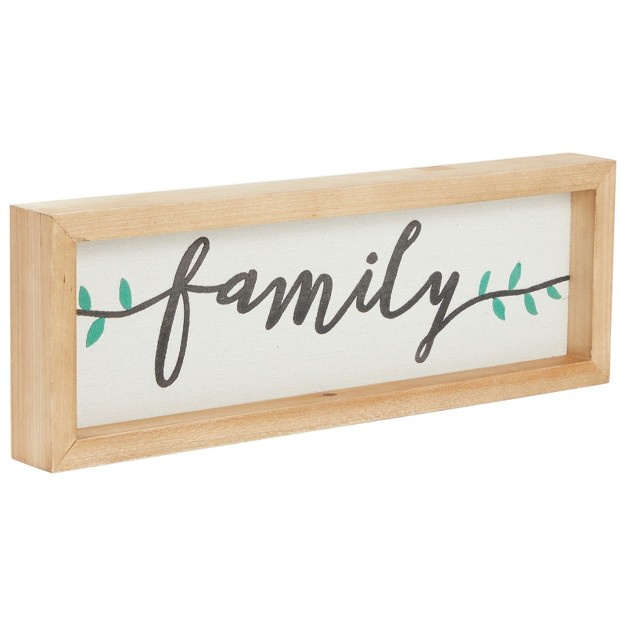 Farmlyn Creek Wooden Family Sign Farmhouse Home Decor 17 3 X 5 9 In