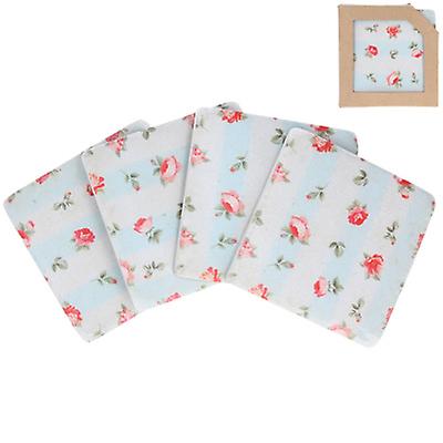 Gisela Graham Ceramic Floral Coasters