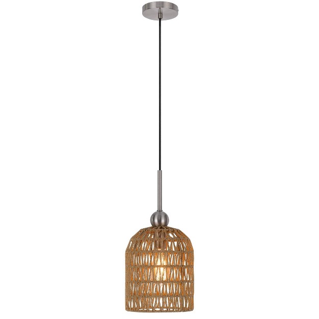 Burlap Pendant Cal Lighting