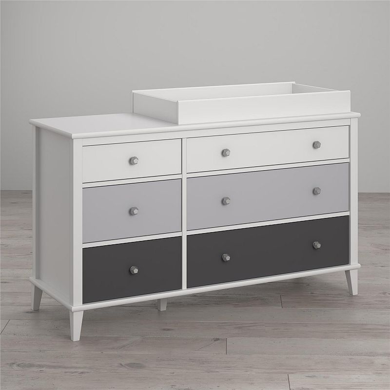 Little Seeds Monarch Hill Poppy 6-Drawer Changing Table