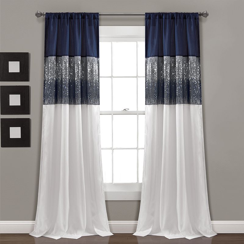 Lush Decor 1-pack Night Sky Window Curtain