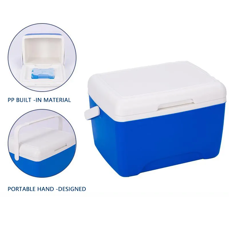 Multifunction Portable Ice Chest 8l mini Cooler Box Outdoor Camping  Hiking ice Cooler Box