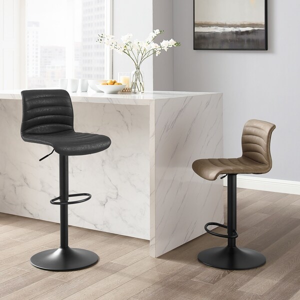 Wyatt Adjustable Height Swivel Stool - 17