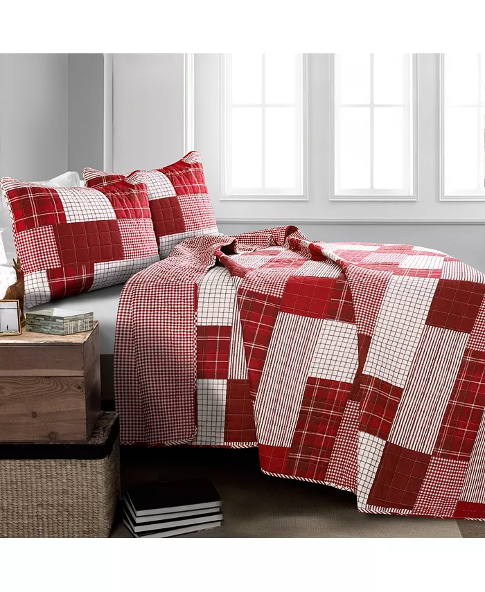 Lush Dandeacute;cor Greenville 3-Piece Full Queen Quilt Set