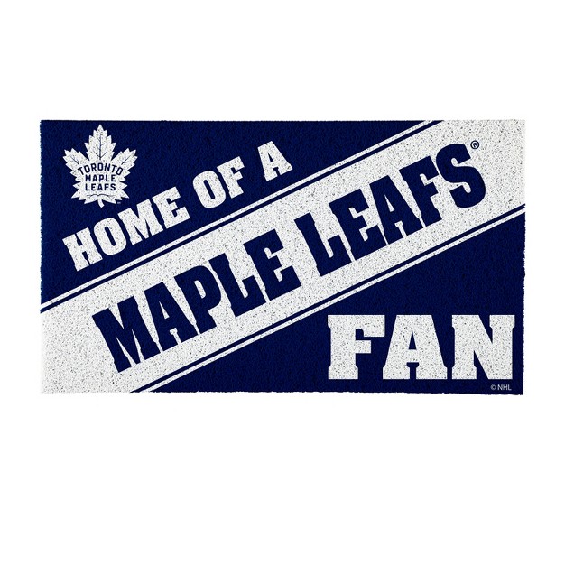 Evergreen Toronto Maple Leafs Pvc Mat Color