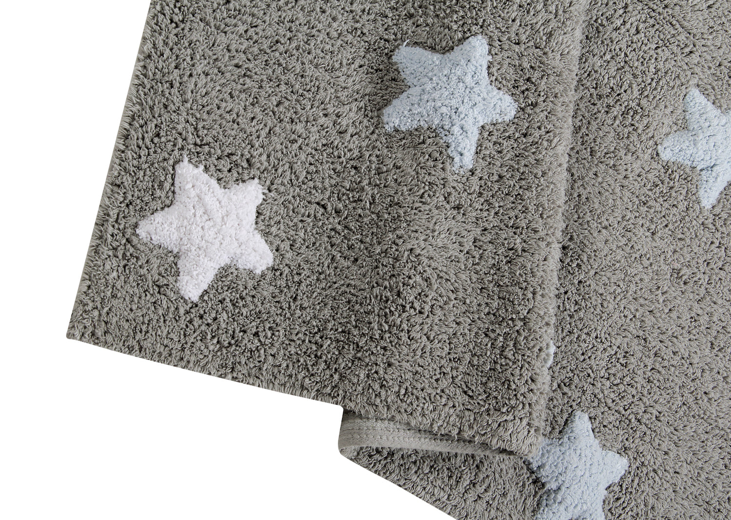 Estrellas Tricolor Gris Rug