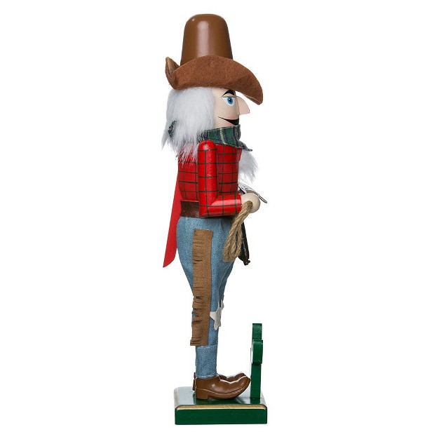 Wooden Cowboy Nutcracker