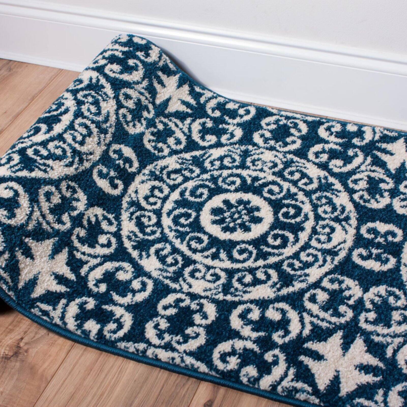 Well Woven Sydney Traditional Nautical Area Rugs, Blue