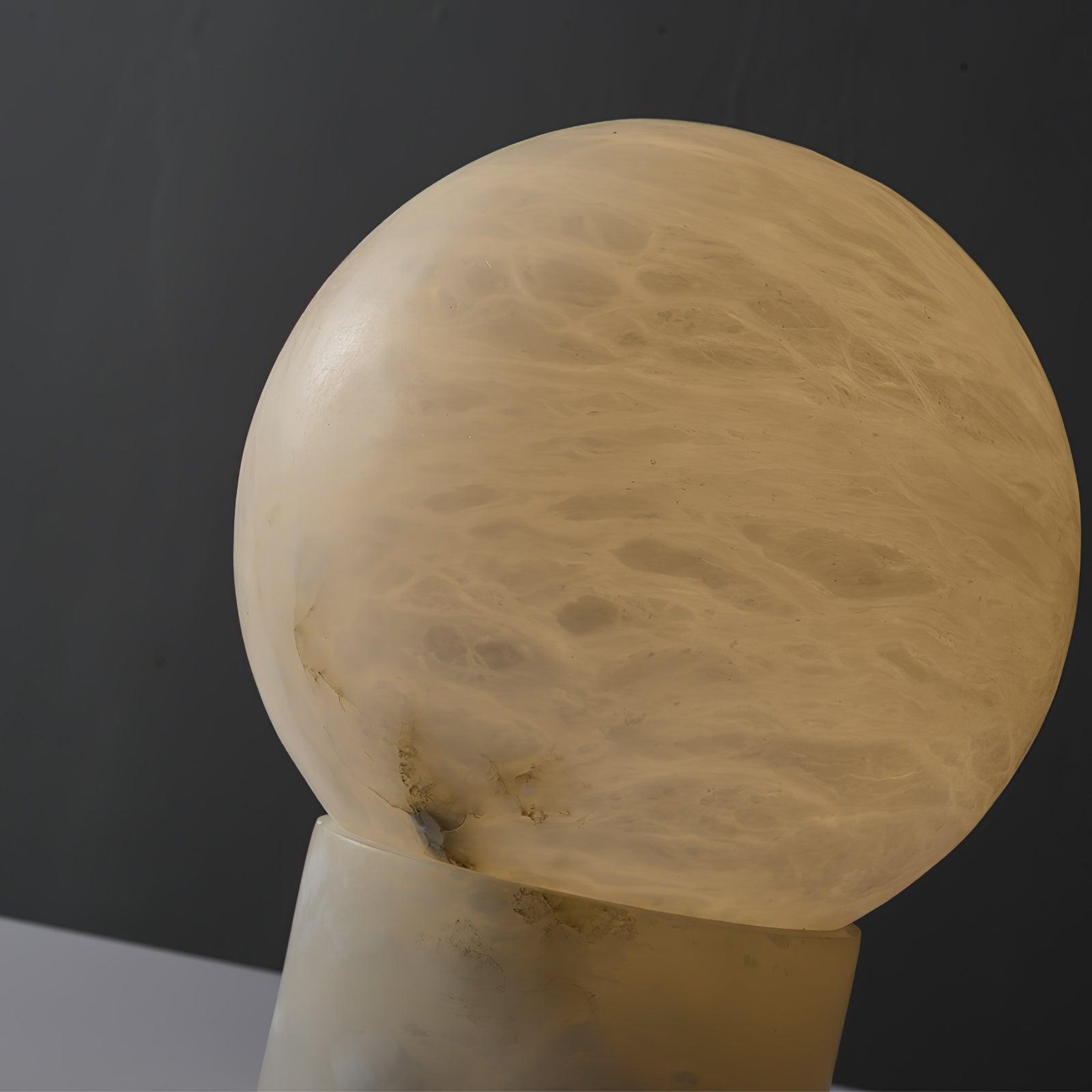 Marble Ball Table Lamp