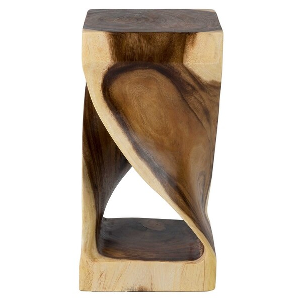 Sculpted Twist End Table