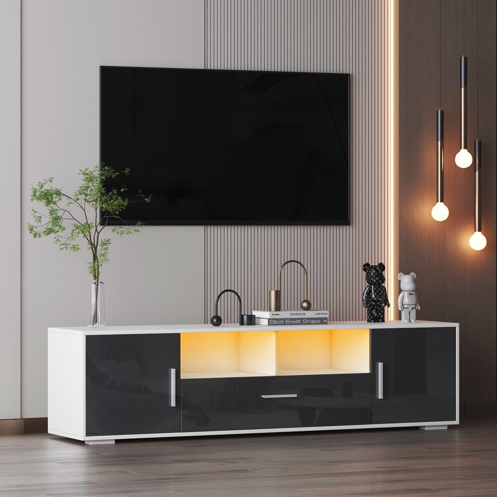 High Glossy TV Cabinet  for TVs up to 55\