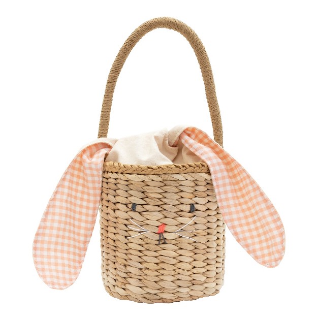 Meri Meri Bunny Basket pack Of 1 Easter