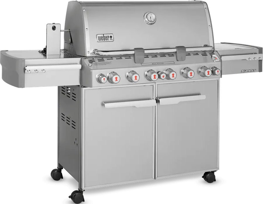 Weber Summit S-670 Stainless Steel Liquid Propane Gas Grill