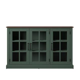 Twin Star Home Kale Sideboard with Glass Doors OT90494-TPF01