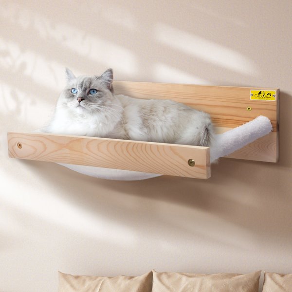 Coziwow Wall Mounted Cat Bed， White