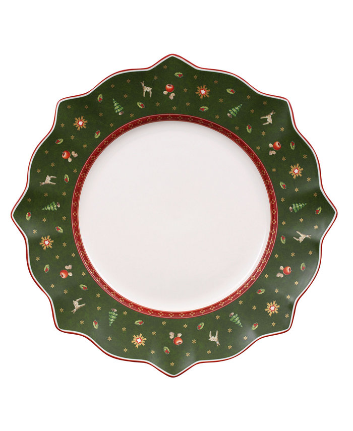 Villeroy and Boch Toy's Delight Green Dinner Plate