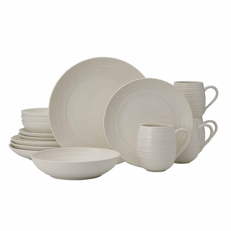 Mikasa Swirl Coupe 16-pc. Dinnerware Set