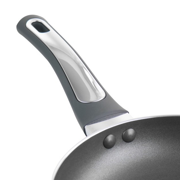 Oster 8 Inch Aluminum Frying Pan In Grey