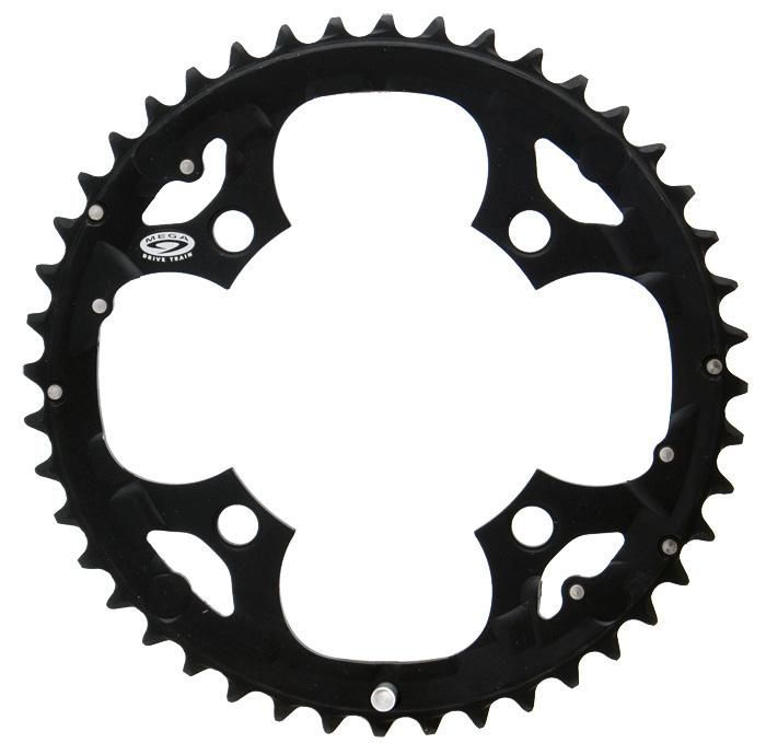 Shimano Deore FCM530 9 Spd Triple Chainring - Black