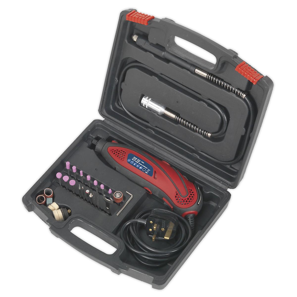 Sealey E540 Multi-Purpose Rotary Tool And Engraver Kit 40Pc 230V