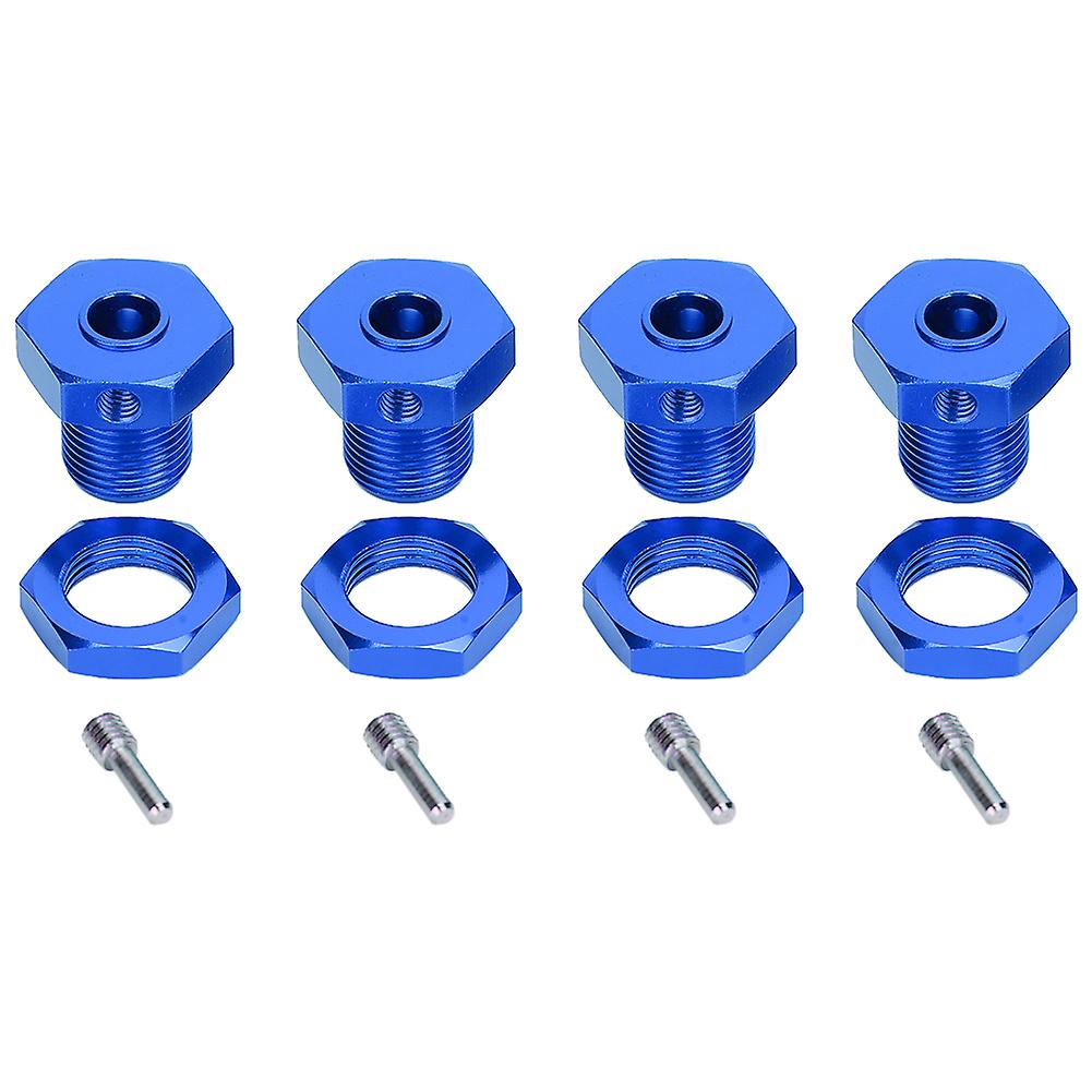 5mm/0.2in Aluminum Alloy Tire Combiner Coupler Fit For Traxxas Erevo 1/10 Cardark Blue