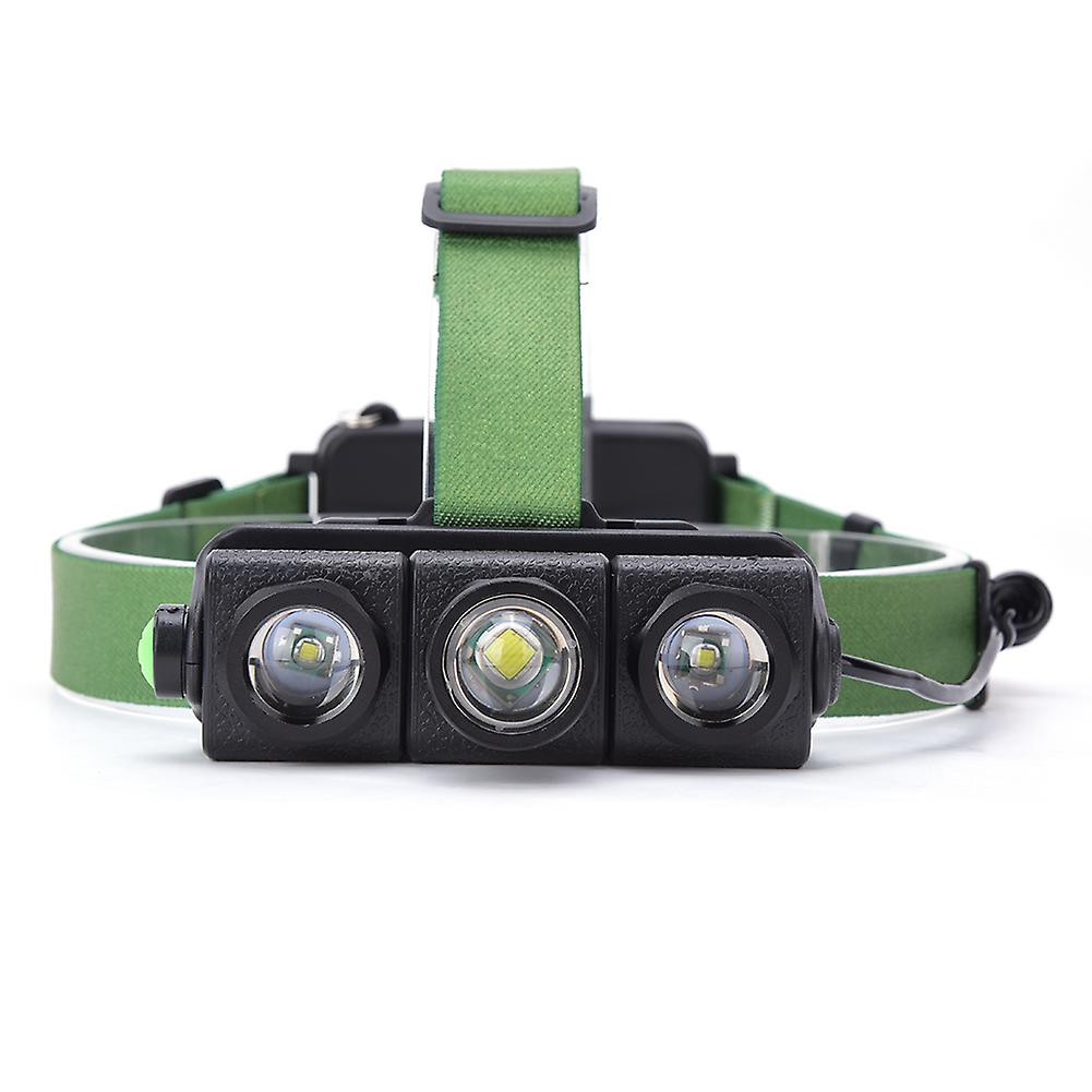 Outdoor Strong Light Long Shots Head Lamp For Cycling Camping Fishing Usb Charging