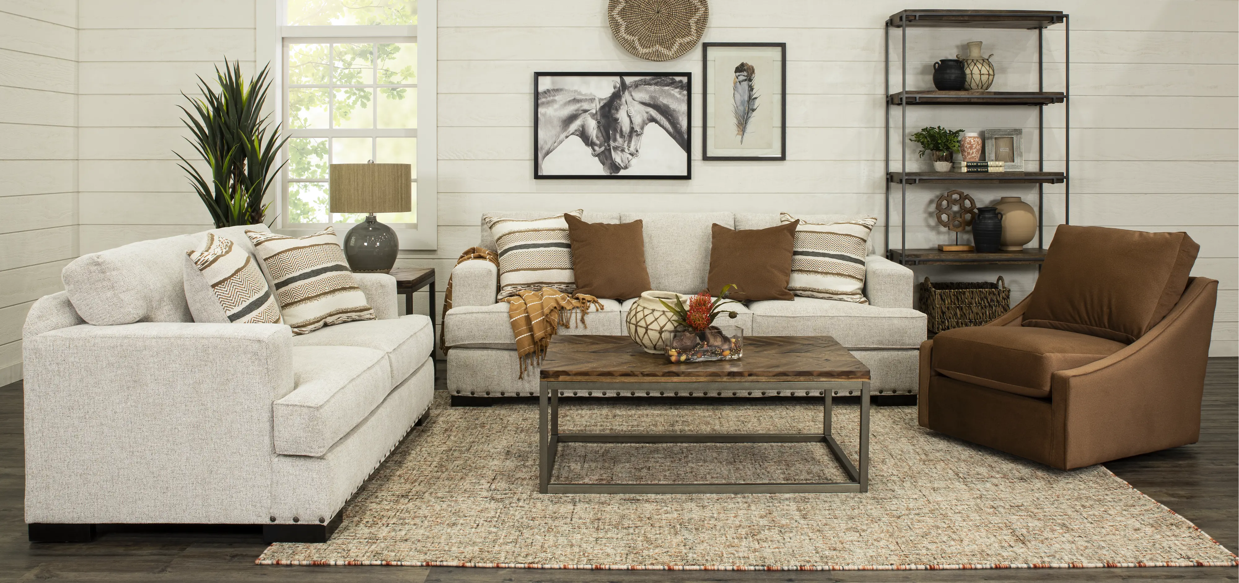 Langley Tan Sofa