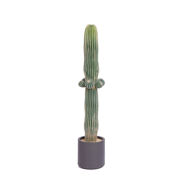 Vintage Home Tall Faux Cactus in a Gray Planter 54