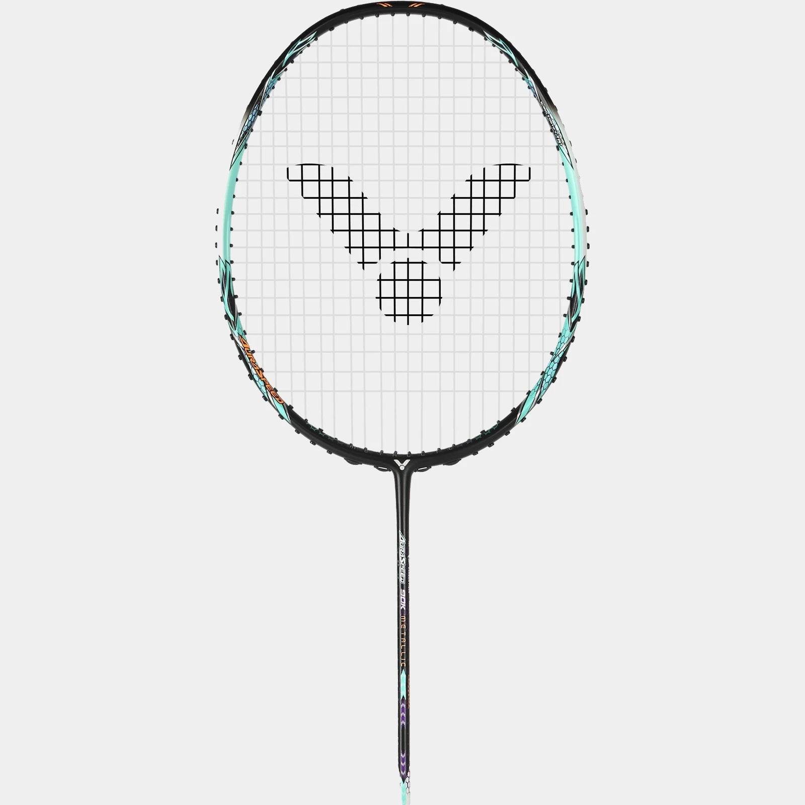 Victor AuraSpeed 90K Metallic Badminton Racket (Pale Turquoise)