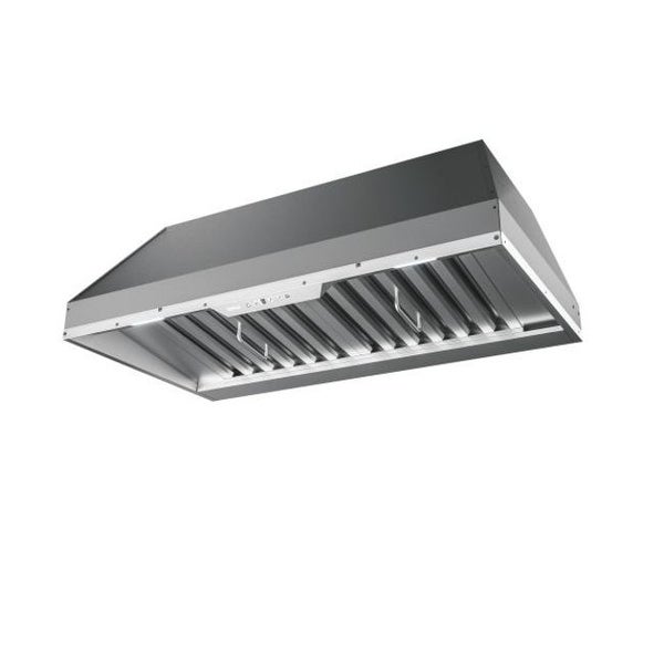 Zephyr 600 CFM 34 Inch Wide Insert Range Hood with Airflow Control - Stainless Steel