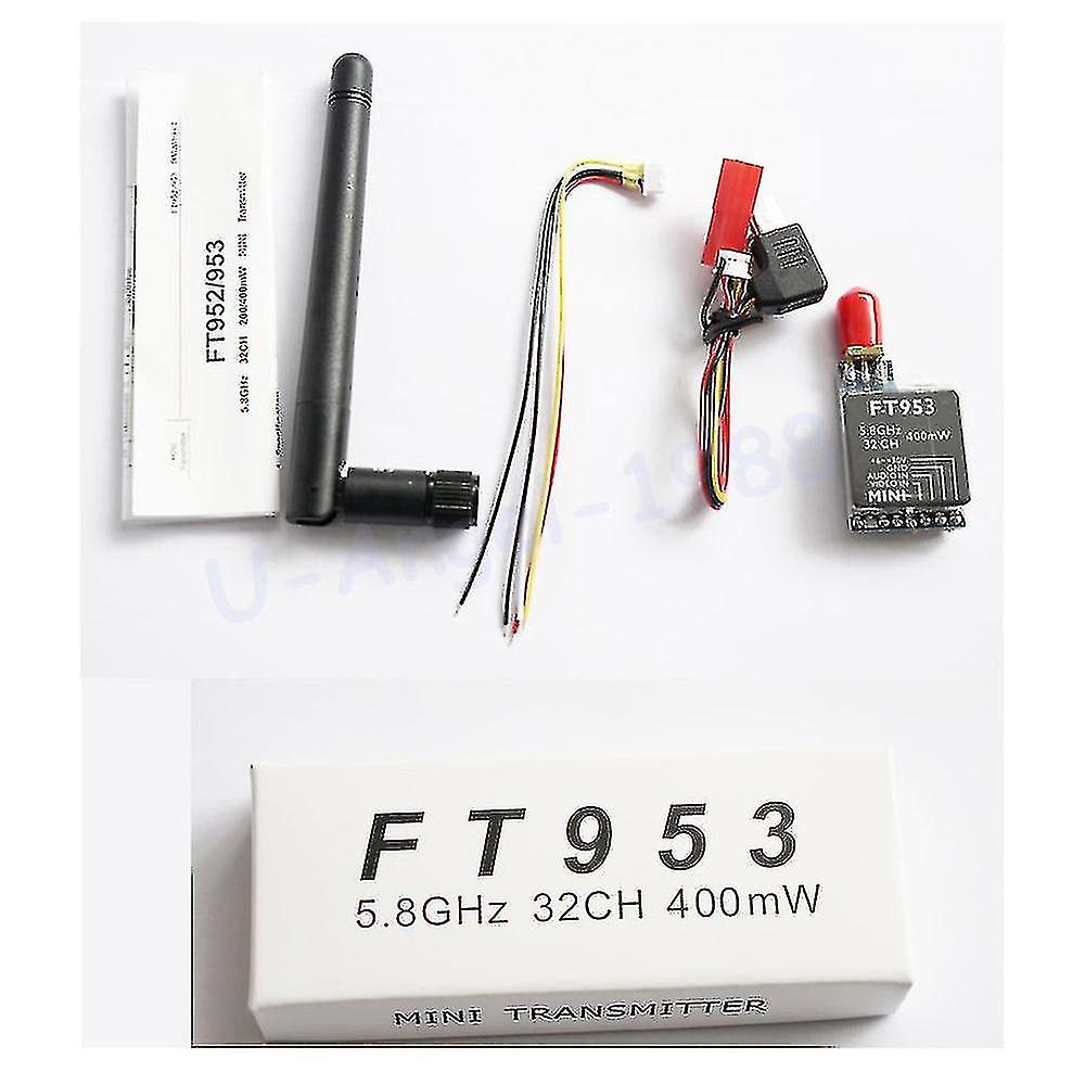 Ft953 5.8g 400mw 32ch Mini Fpv Av Transmitter For Rc Camera Drone Accessories