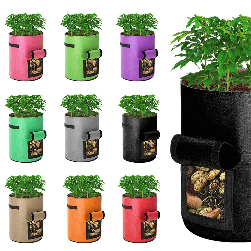 Factory priced gardening supplies garden tower planters for outdoor plants are convenient and do not occupy an area