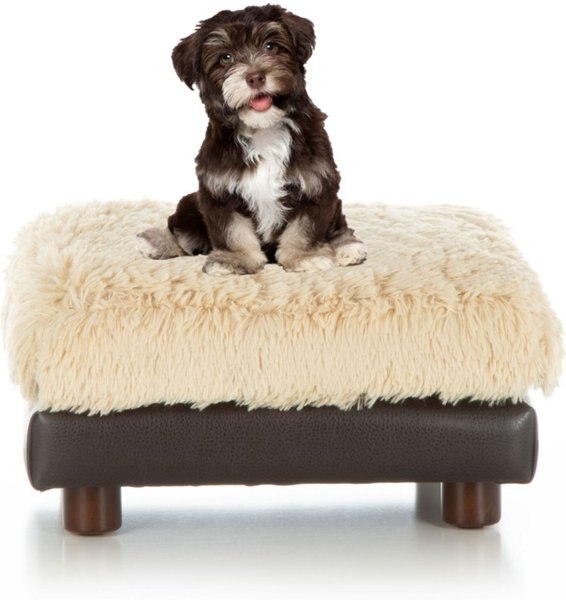 Club Nine Pets Soho Milo Sofa Cat and Dog Bed， Brown