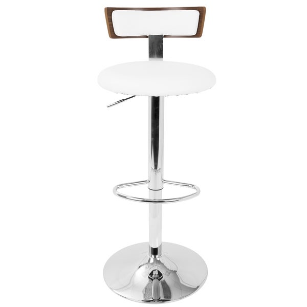 LumiSource Weller Contemporary Adjustable Bar Stool