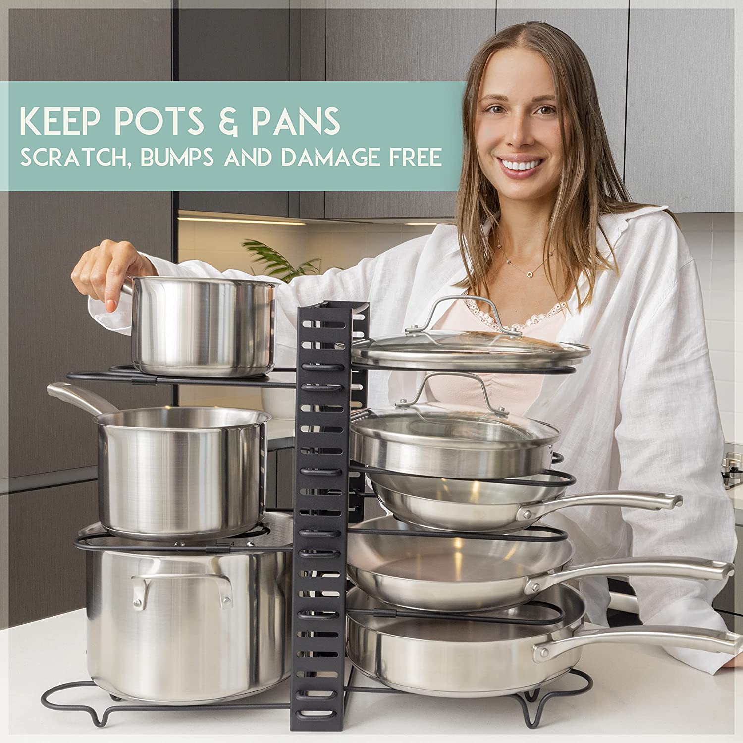 3 DIY methods pot rack