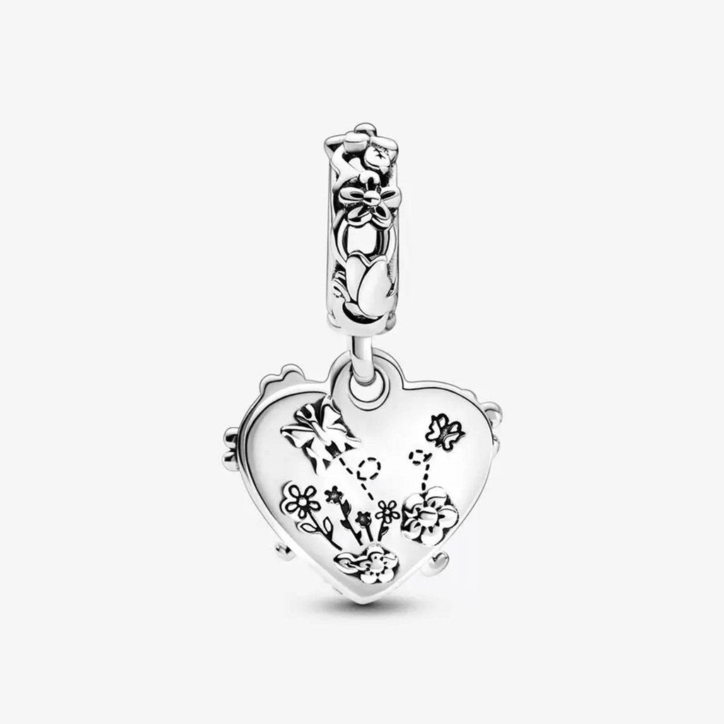 PANDORA  Disney Winnie the Pooh & Piglet Double Dangle Charm