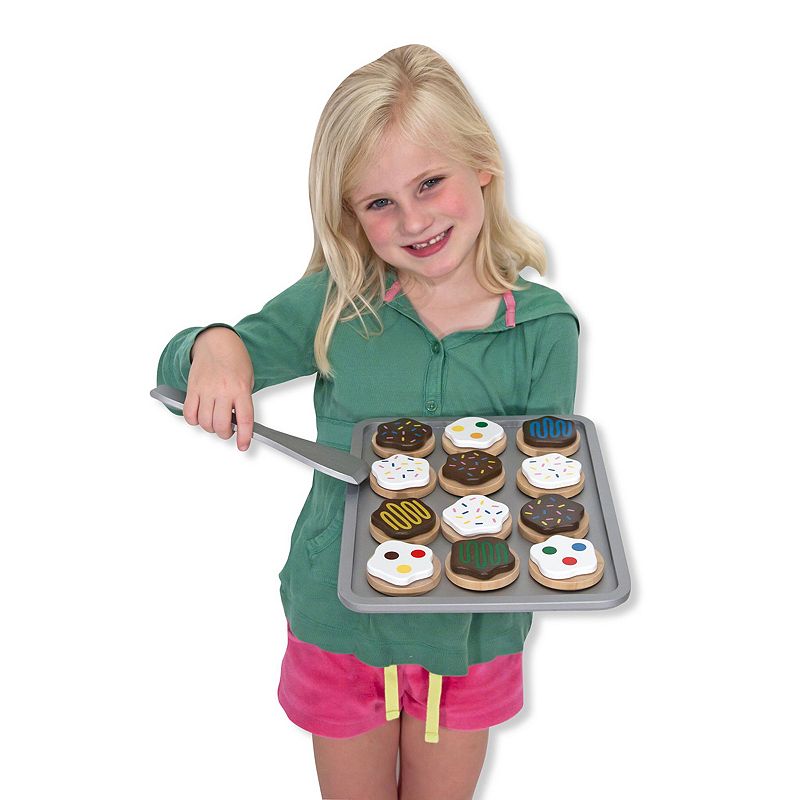 Melissa and Doug Wooden Slice and Bake Cookie Set