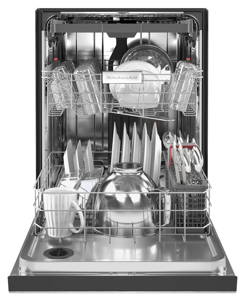 KitchenAid 24 PrintShield Stainless Steel Dishwasher With Third Level Utensil Rack